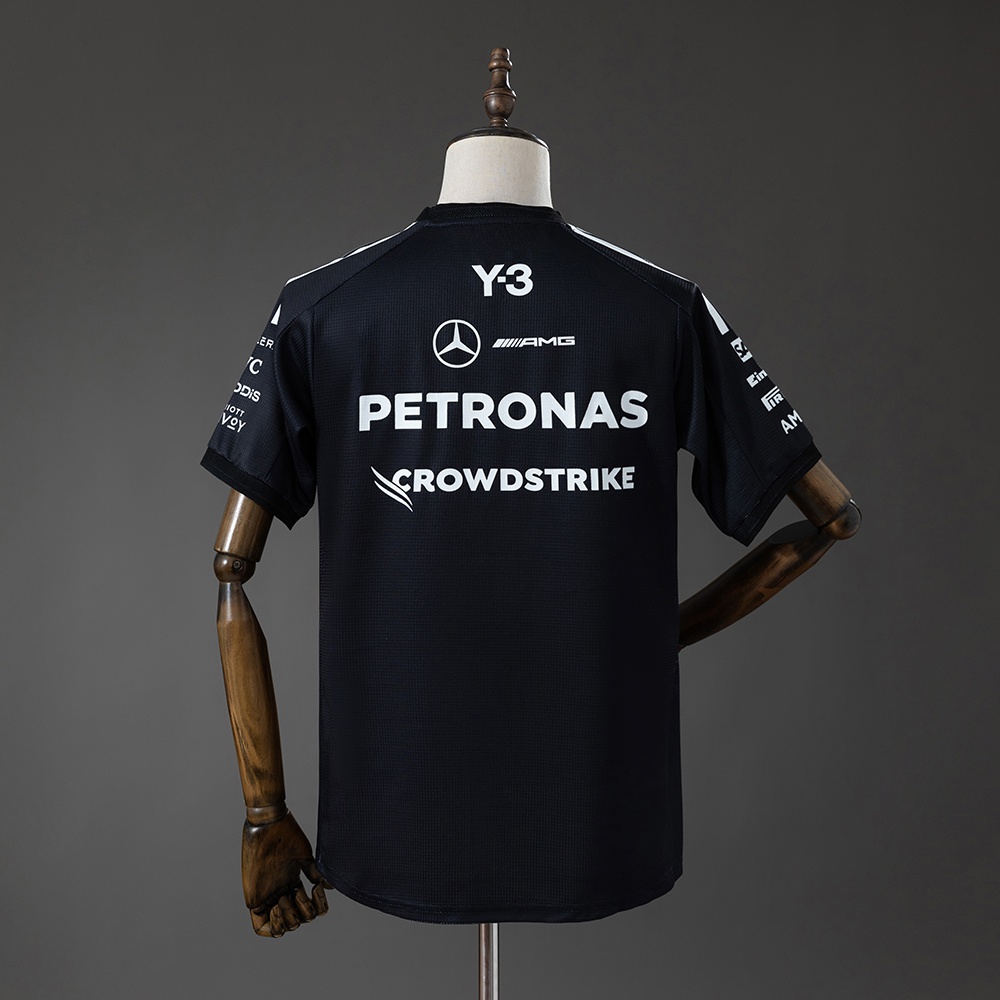 Y-3 Mercedes-AMG Petronas F1 Black T-shirt Foto 2