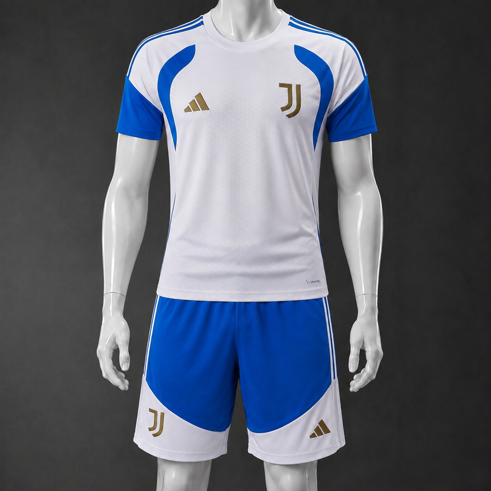Juventus 26/27 White Blue Short sleeve kit