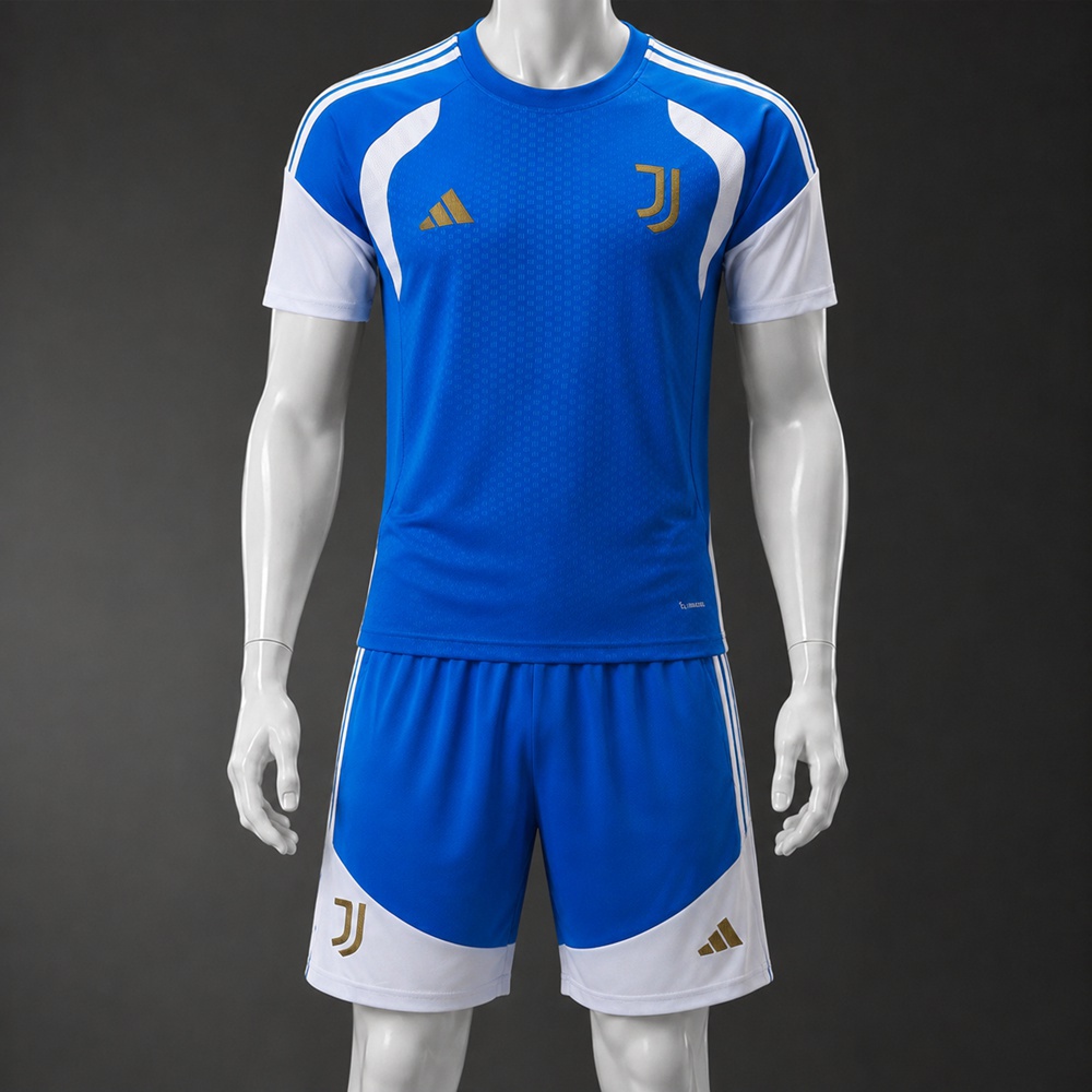 Juventus 26/27 Blue White Short Sleeve Short Set