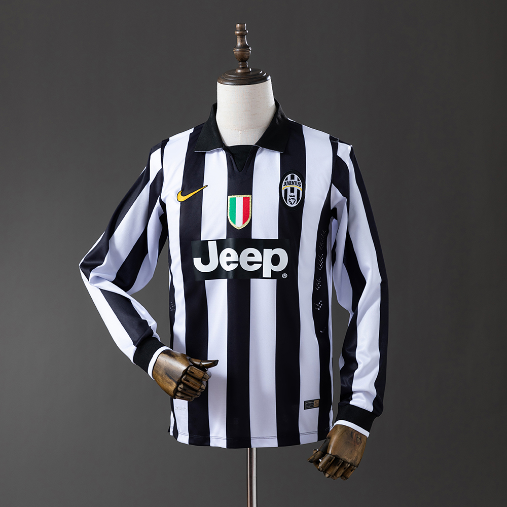 Juventus 14/15 Home Long Sleeve Retro Jersey
