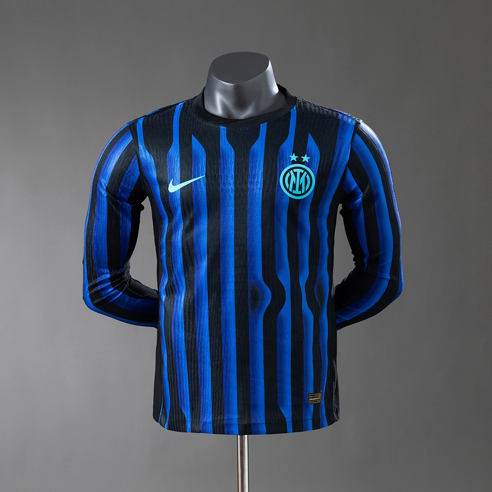 Inter Milan 25/26 Home Long Sleeve Player Version Jersey