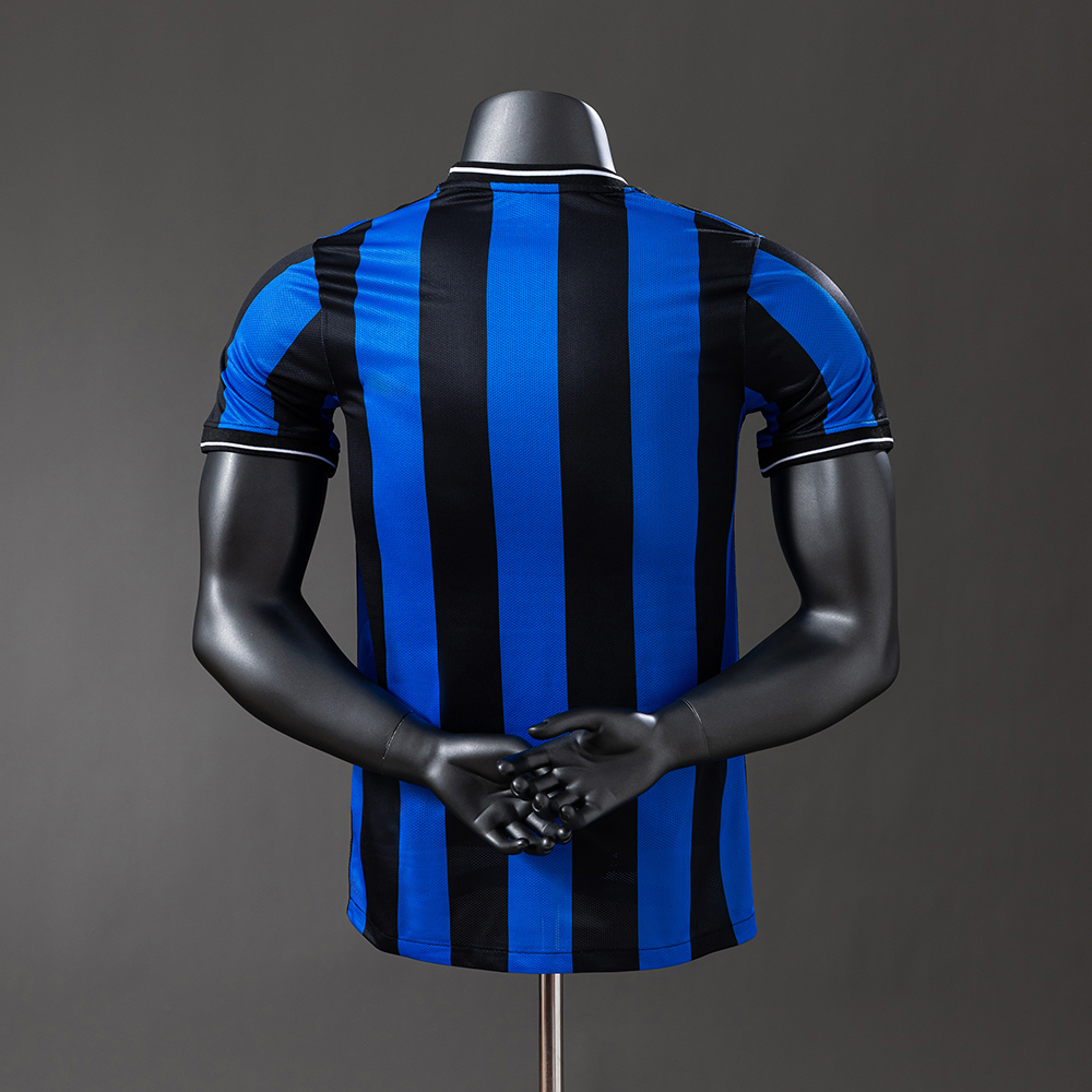 Inter Milan 09/10 Player Version Retro Home Jersey Foto 2