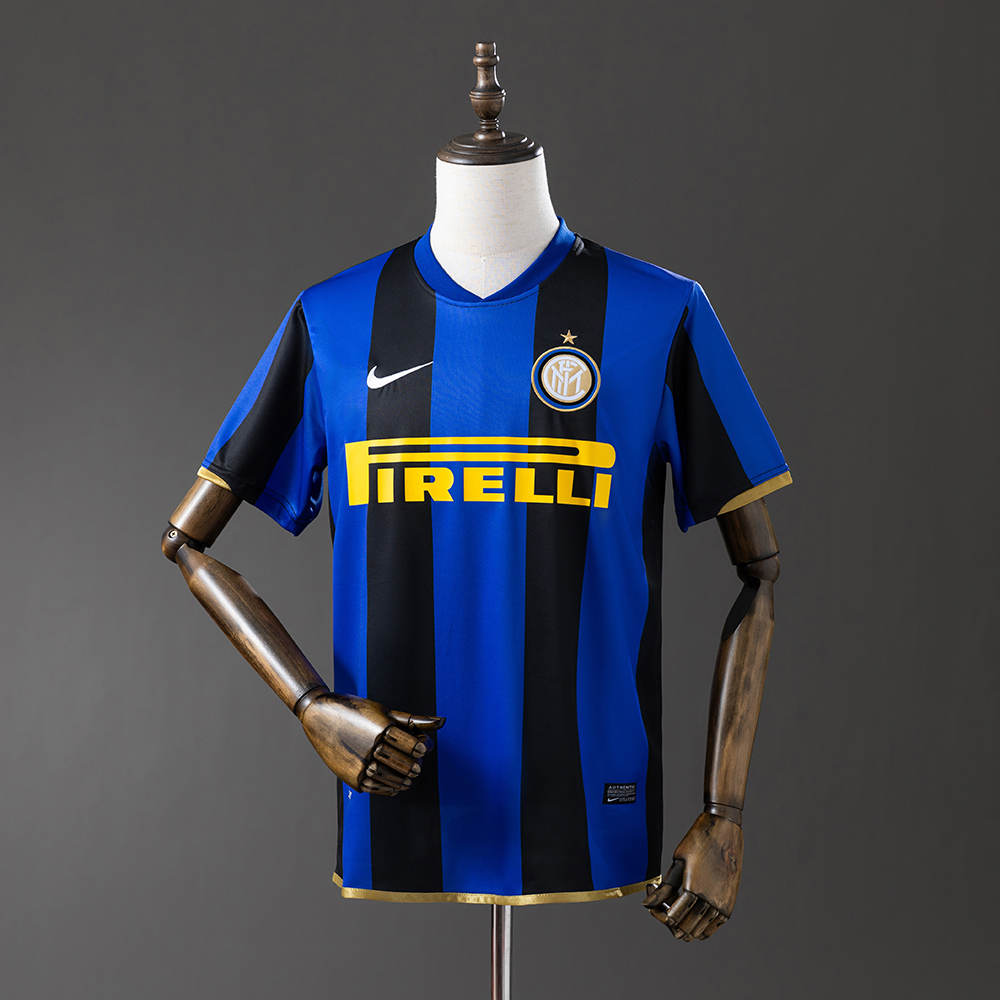 Inter Milan 08/09 Home (UEFA Champions League Edition) Retro Jersey