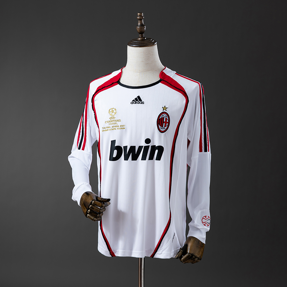 AC Milan 06/07 Away Long Sleeve Retro Jersey