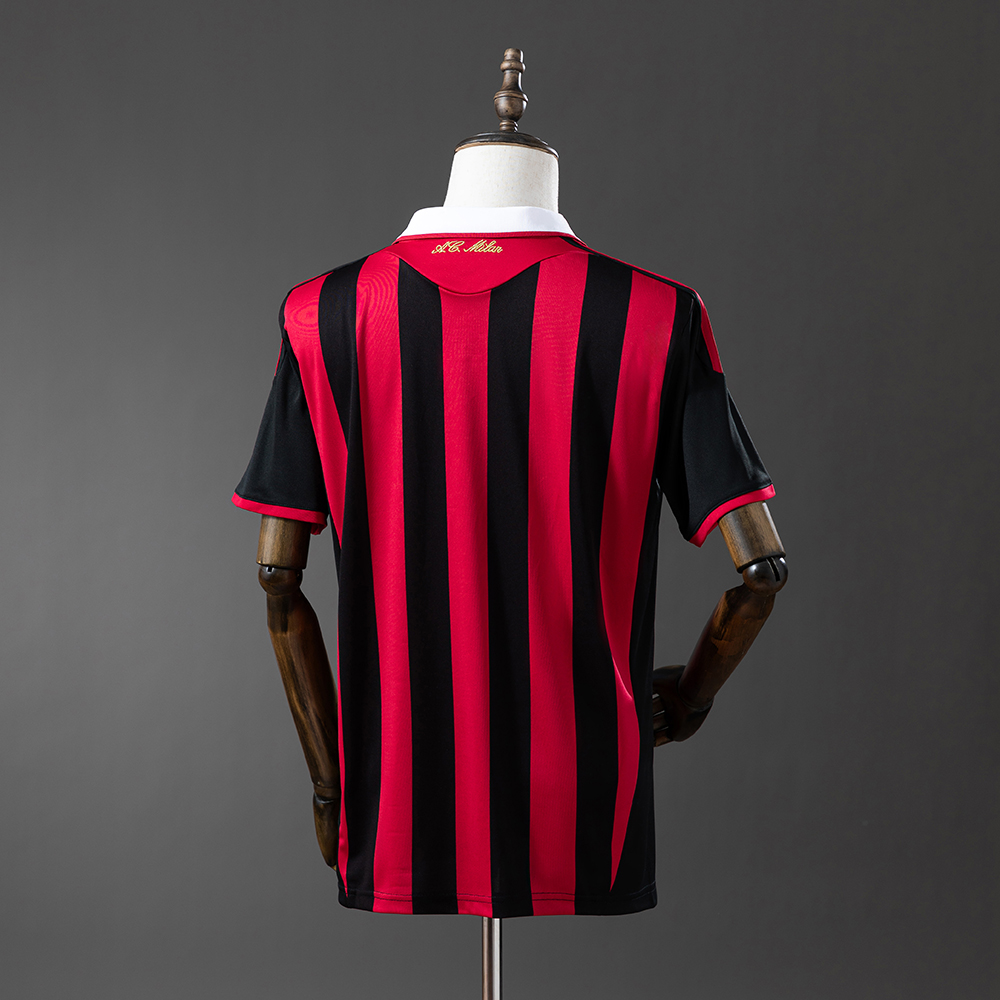 AC Milan 09/10 Home Retro Jersey Foto 2