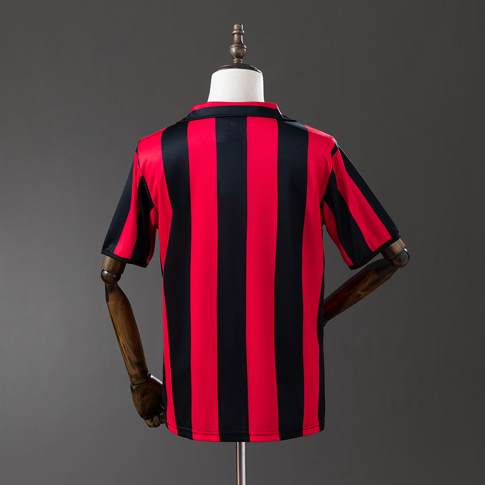 AC Milan 88/89 Home Retro Jersey Foto 2