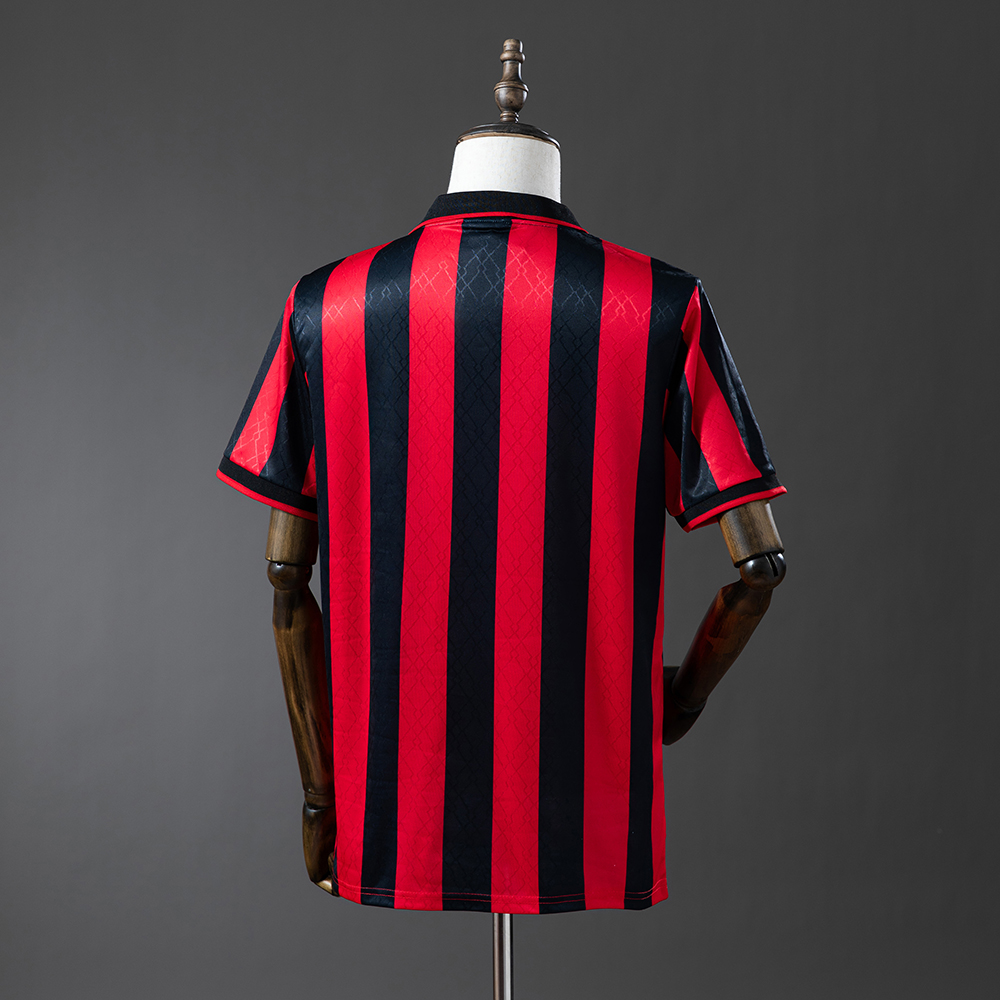 AC Milan 95/96 Home Retro Jersey Foto 2