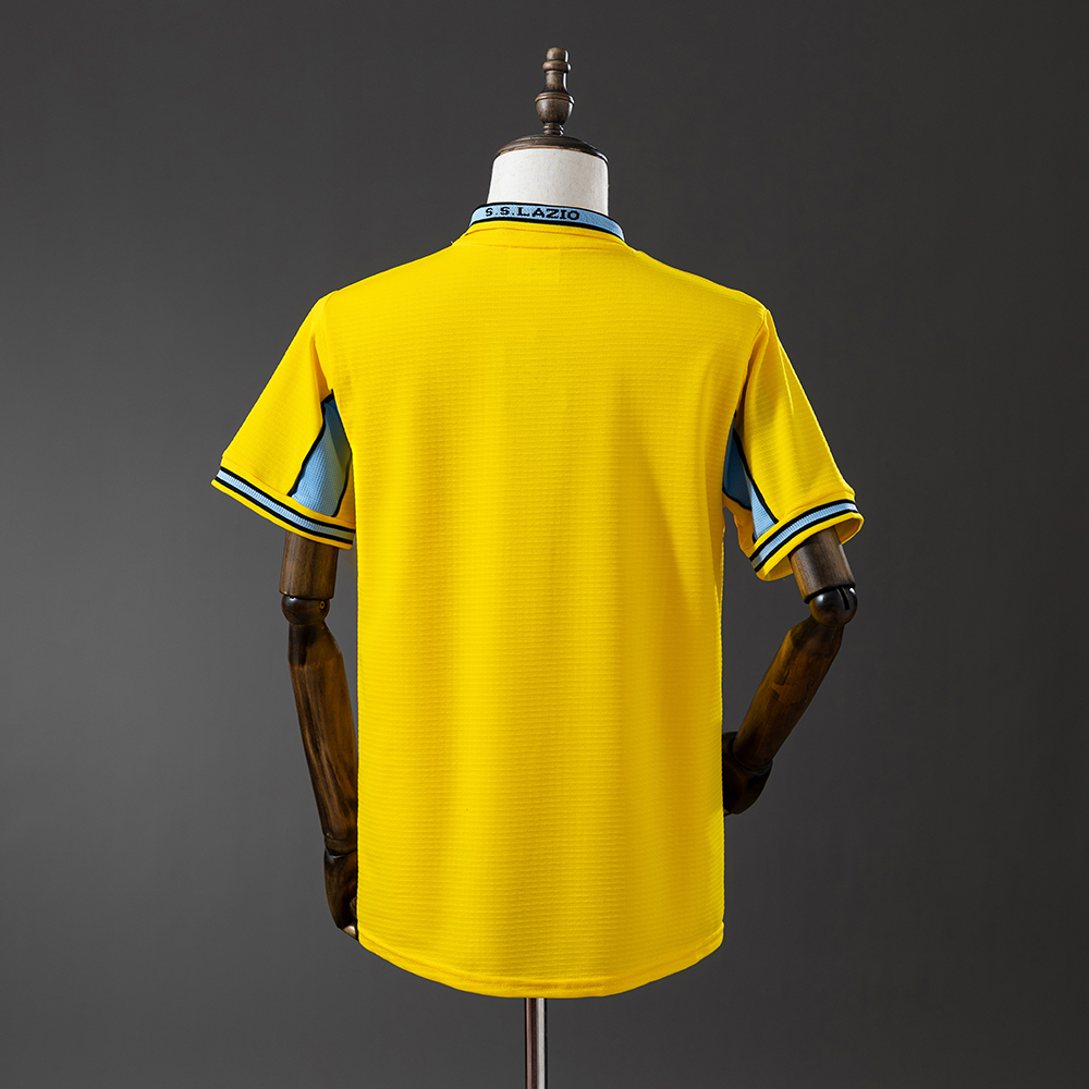 Lazio 98/99 yellow Retro Jersey Foto 2