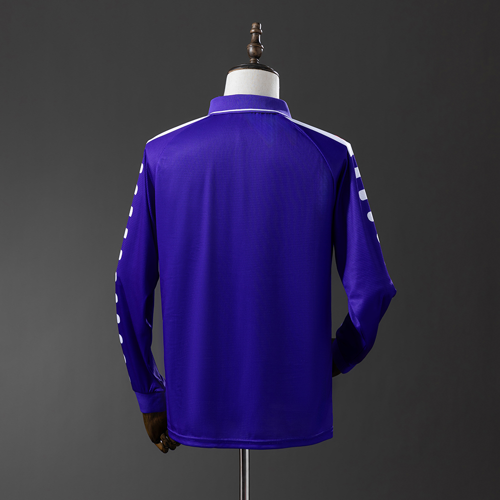 Fiorentina 1998 Home Long Sleeve Retro Jersey Foto 2