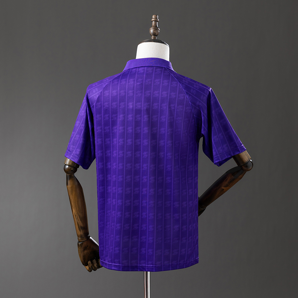 Fiorentina 89/90 Home Retro Jersey Foto 2