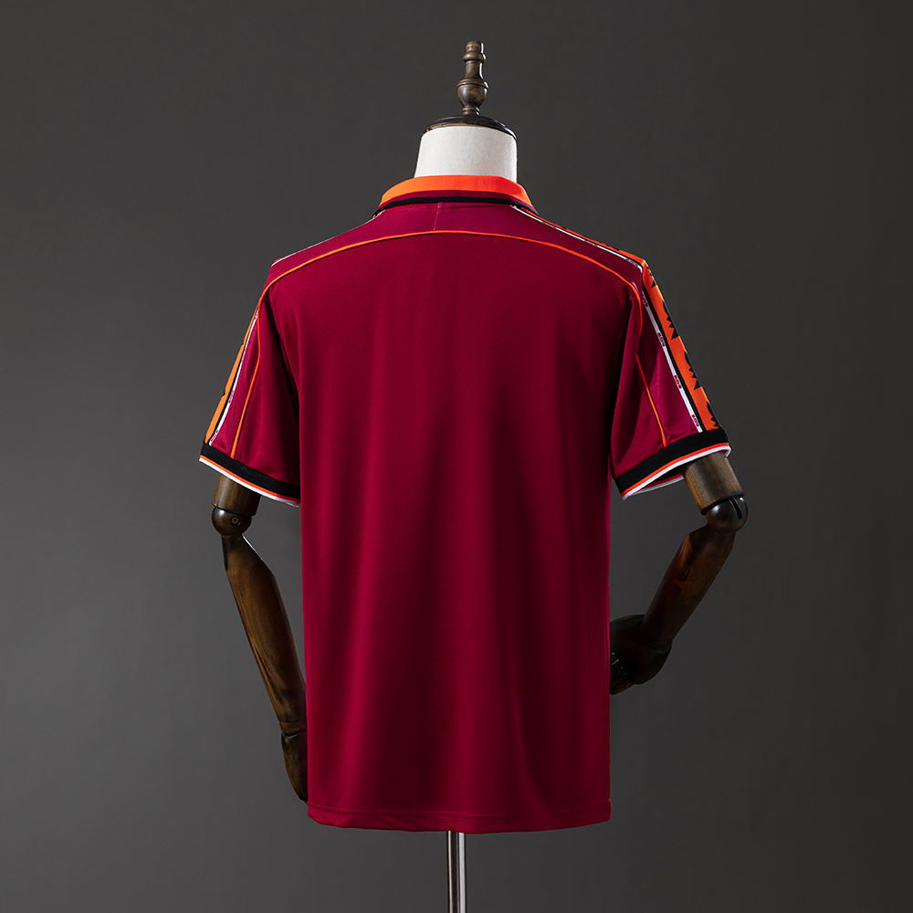 Roma 98/99 Home Retro Jersey Foto 2