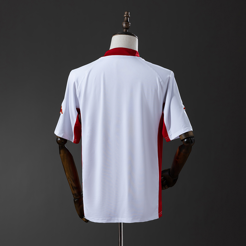 Roma 01/02 Away Retro Jersey Foto 2