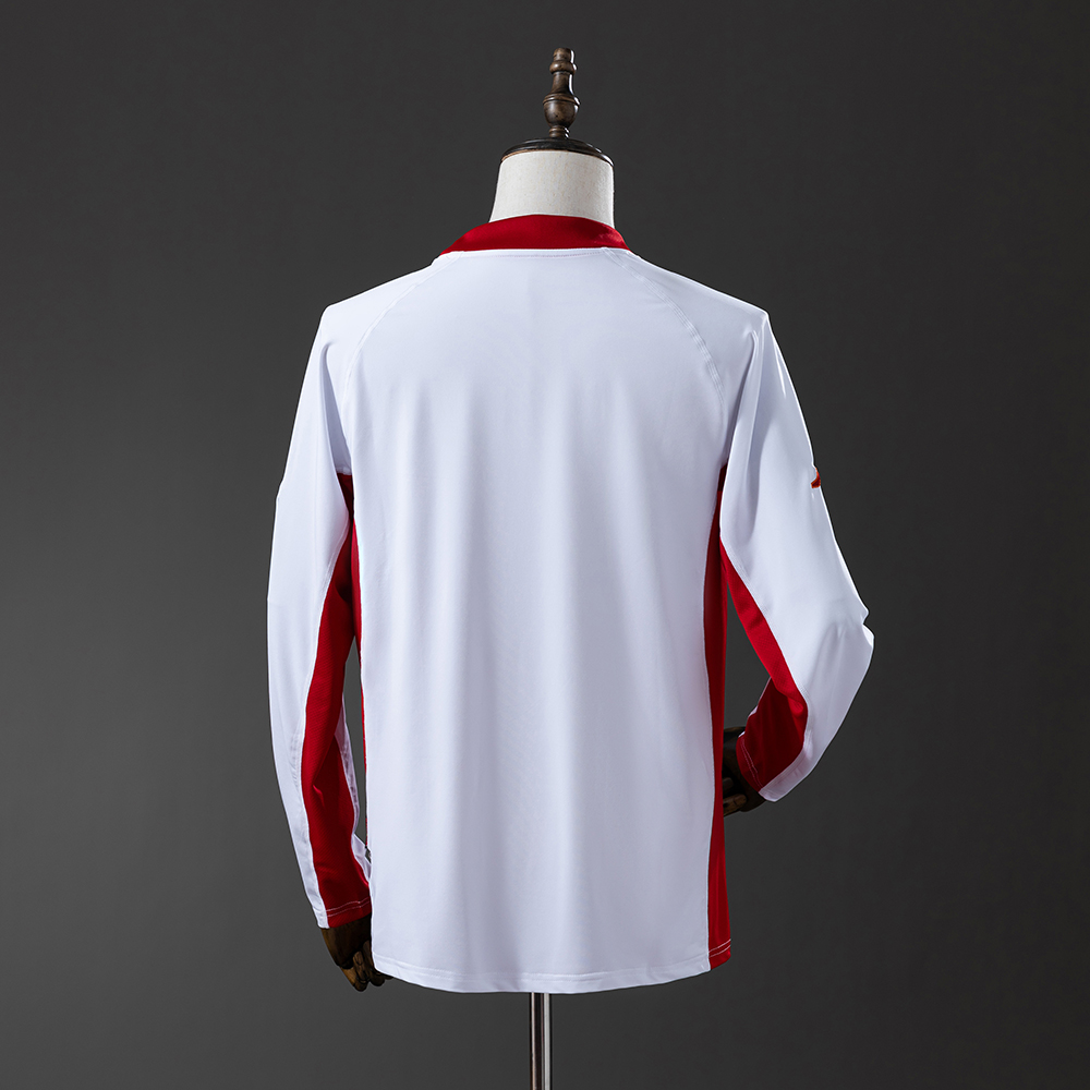 Roma 01/02 Away Long Sleeve Retro Jersey Foto 2
