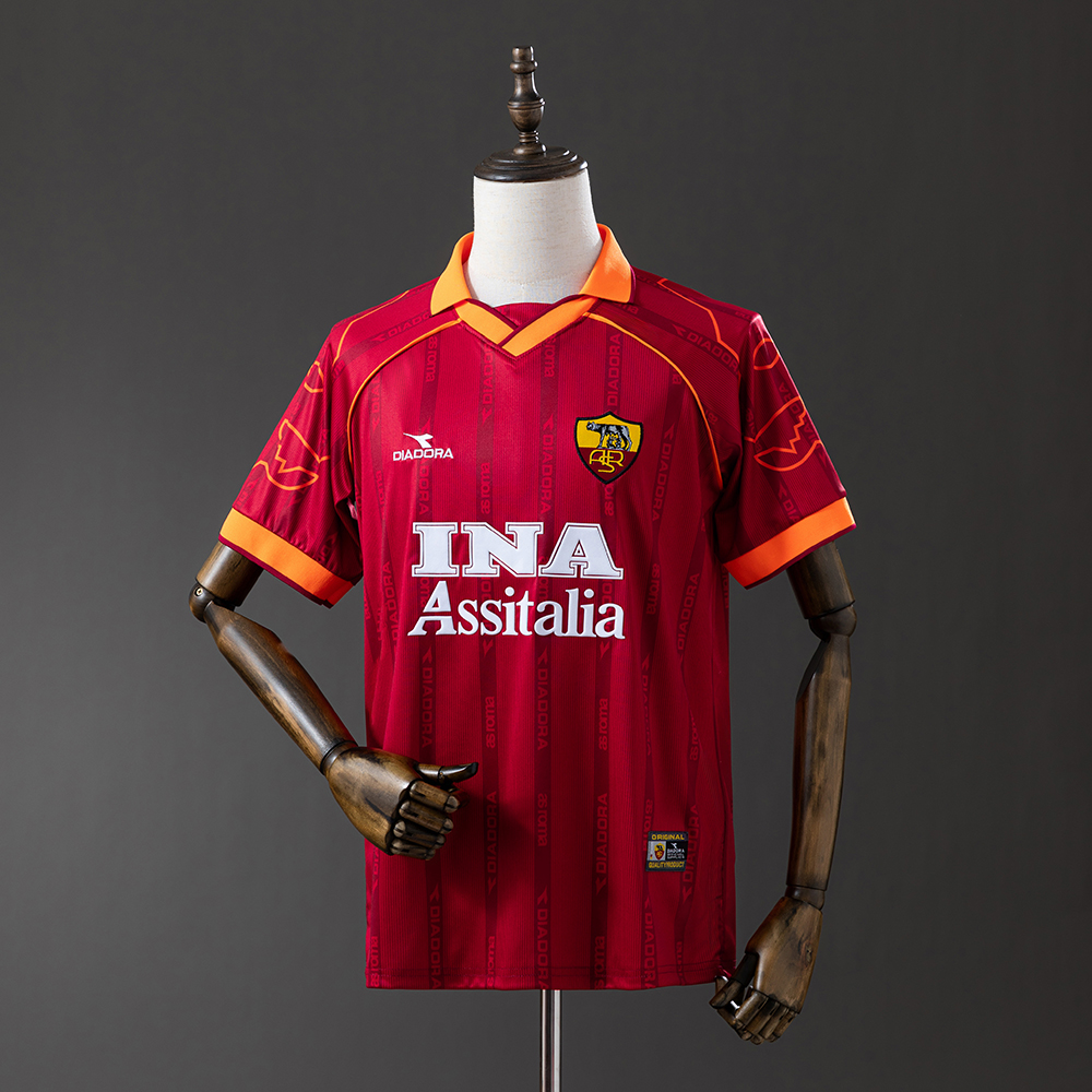 Roma 99/00 Home Retro Jersey