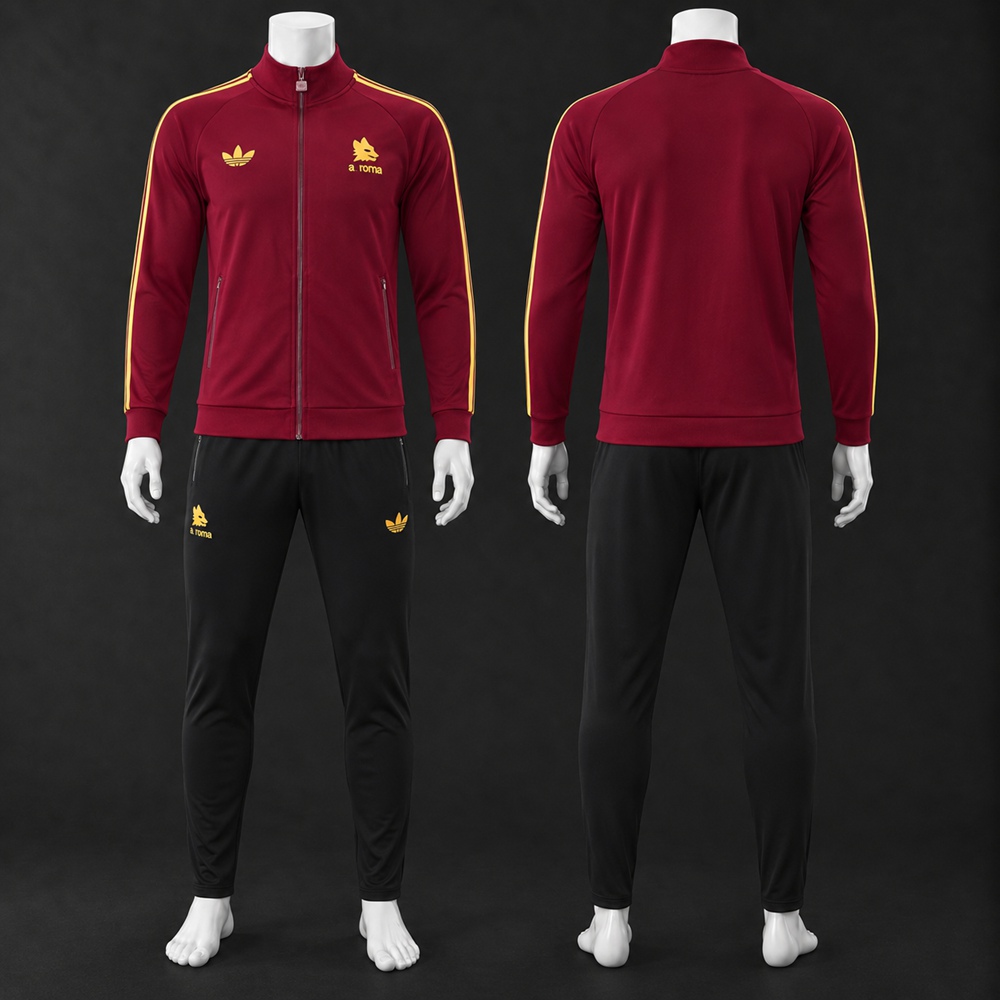 Roma 26/27 Burgundy Black Yellow Jacket Kit