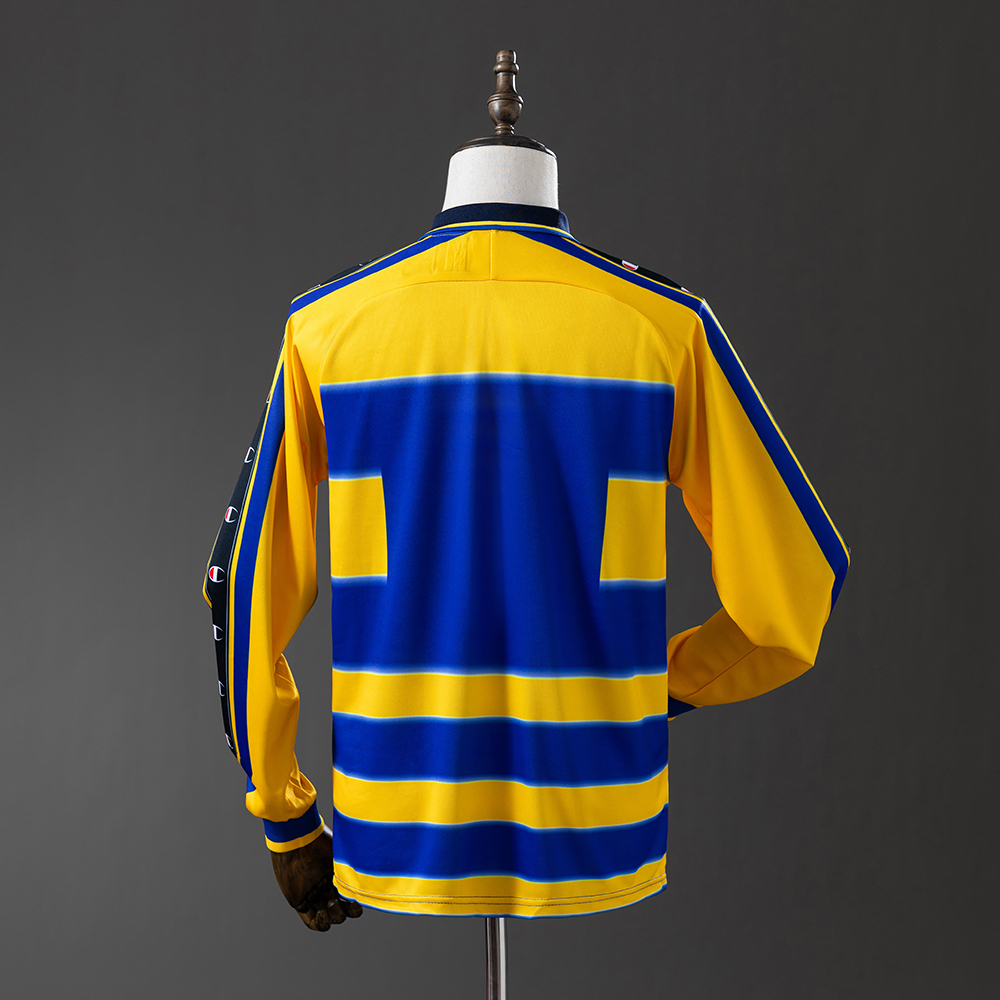 Parma Calcio 99/00 Home Long Sleeve Retro Jersey Foto 2
