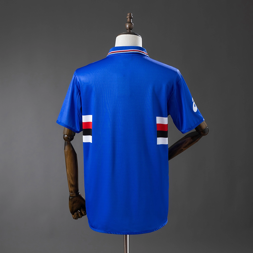 Sampdoria 03/04 Home Retro Jersey Foto 2