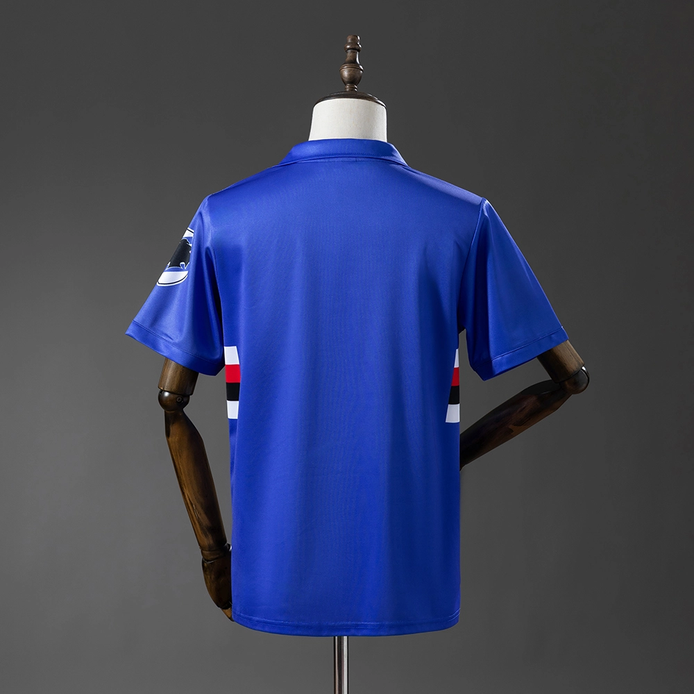 Sampdoria 91/92 Home Retro Jersey Foto 2