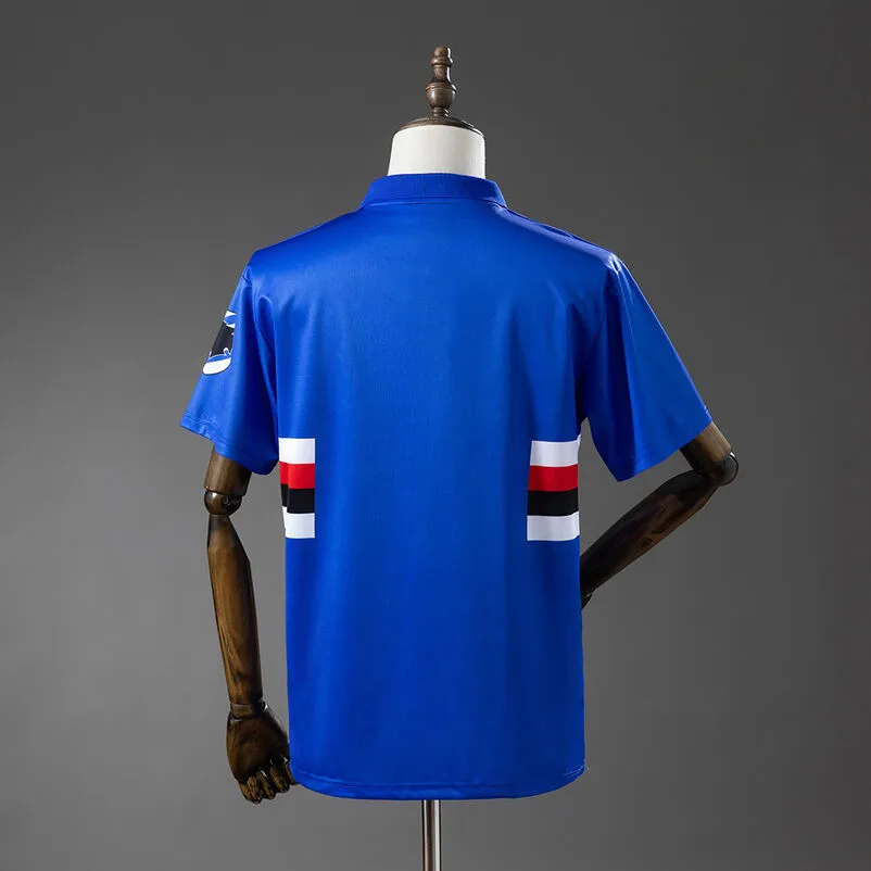 Sampdoria 93/94 Home Retro Jersey Foto 2