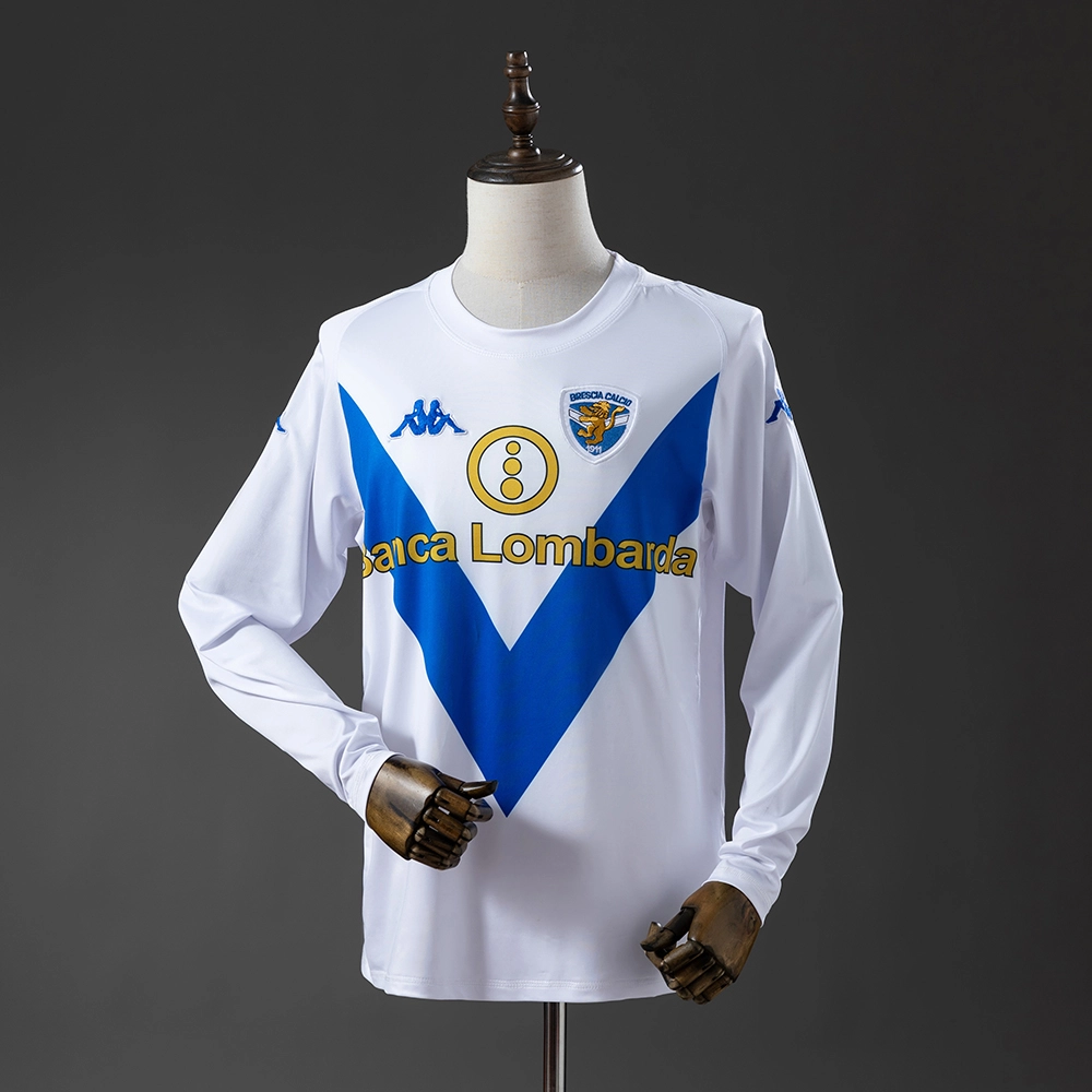 Brescia Calcio 03/04 Away  Long Sleeve Retro Jersey
