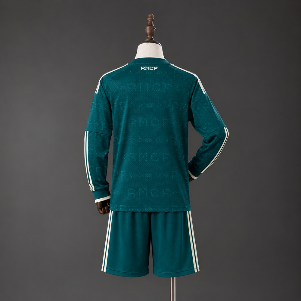 Real Madrid 26/27 Away Long-Sleeve Kids Kit Foto 2