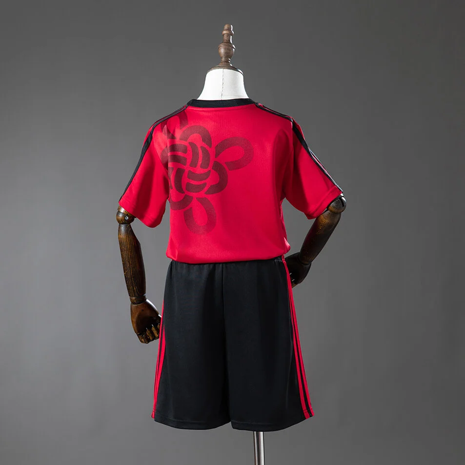 Real Madrid 25/26 Cultural Story Kids Kit Jersey Red Foto 2