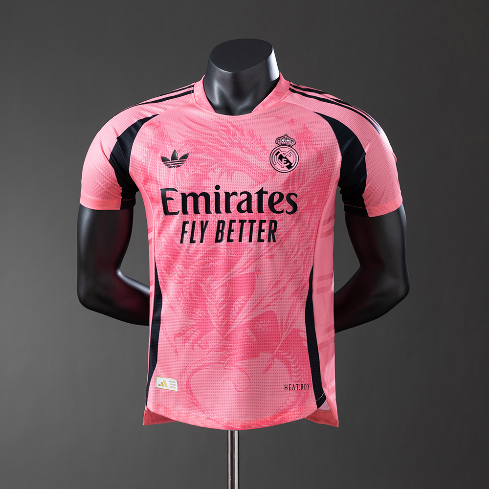 Real Madrid 25/26 Pink Dragon Horse Player Version Jersey