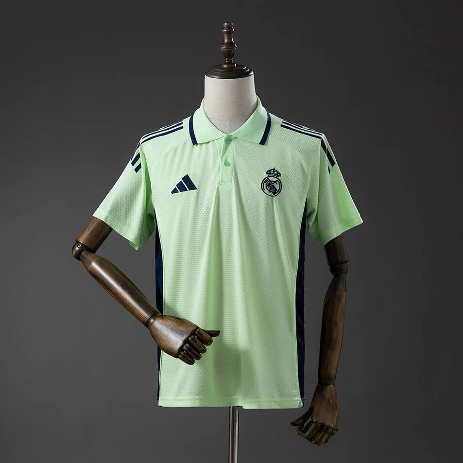 Real Madrid 25/26 POLO Light Green