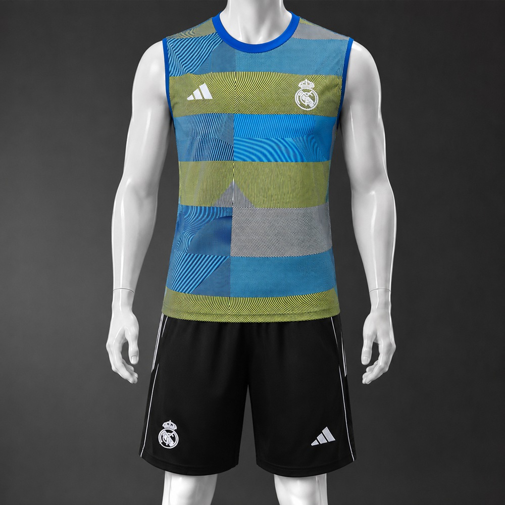 Real Madrid 25/26 Color Block Training Vest kit