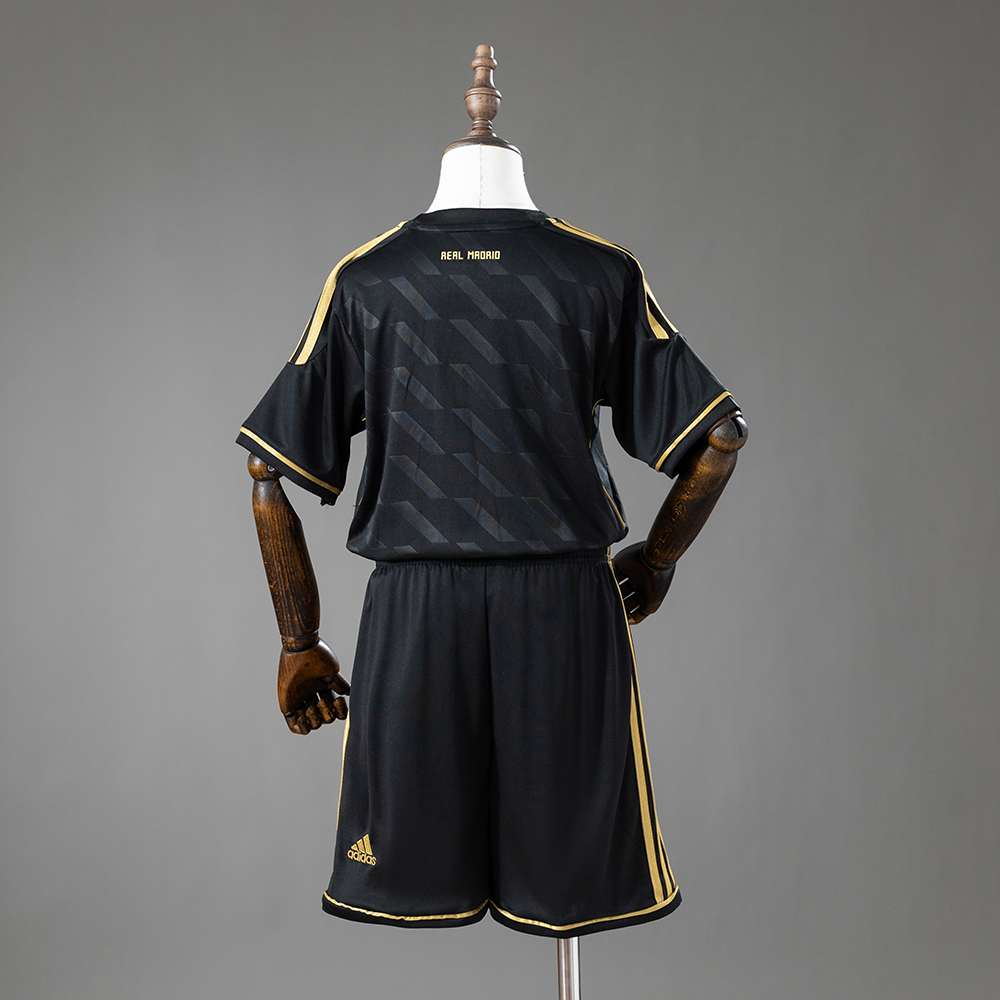 Real Madrid 11/12 Away Retro Kids Kit Jersey Foto 2