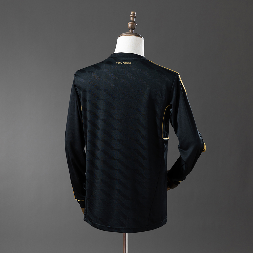 Real Madrid 11/12 Away Retro Long Sleeve Jersey Foto 2