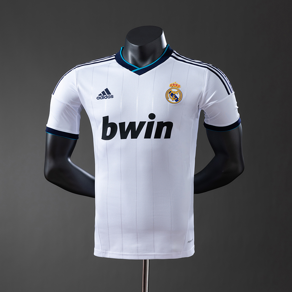 Real Madrid 12/13 Home Retro Player Version Jersey