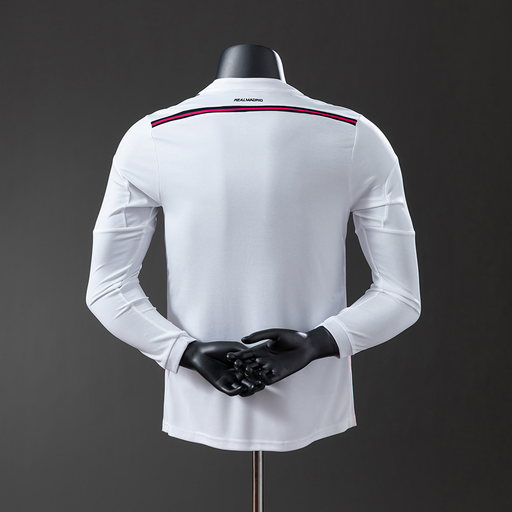 Real Madrid 14/15 Home Long Sleeve Player Version Retro Jersey Foto 2