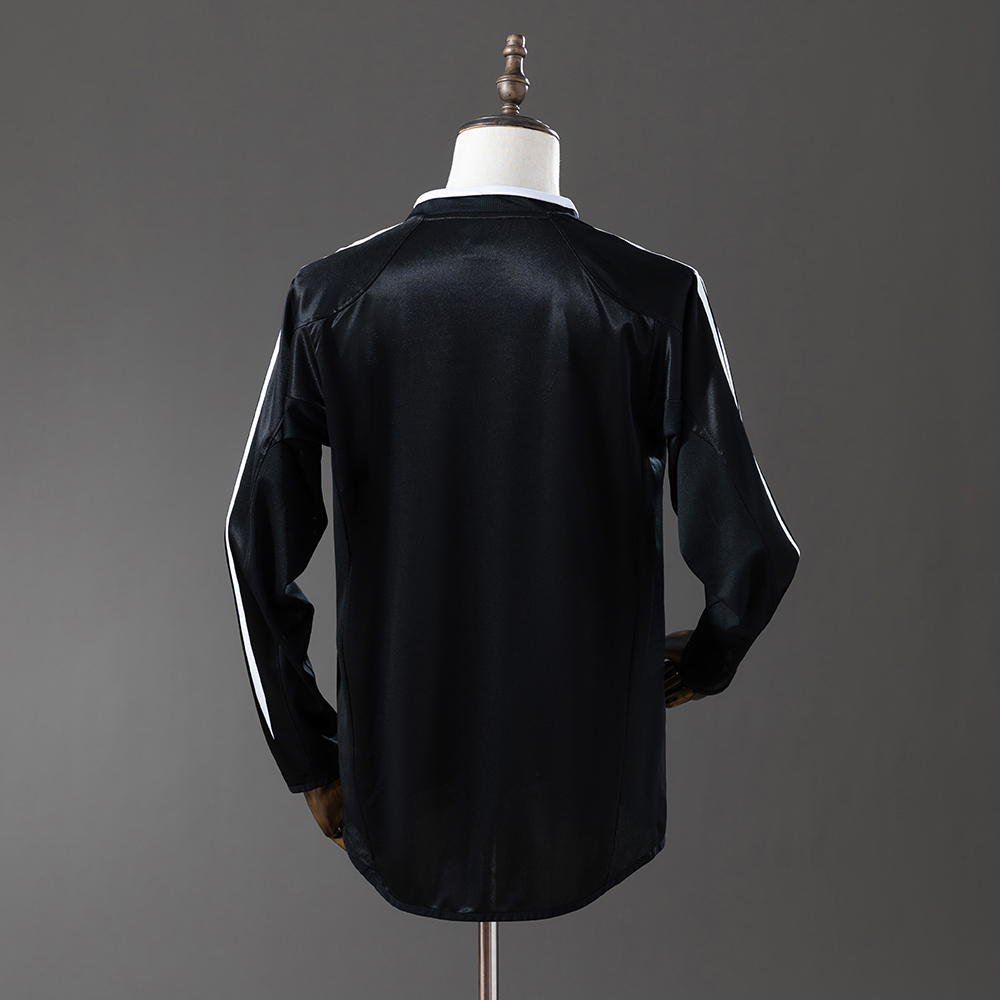 Real Madrid 04/05 2nd Away Long Sleeve Retro Jersey Foto 2