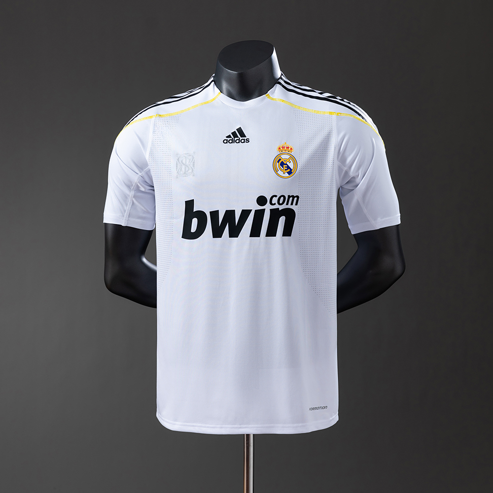 Real Madrid 09/10 Home Player Version Retro Jersey