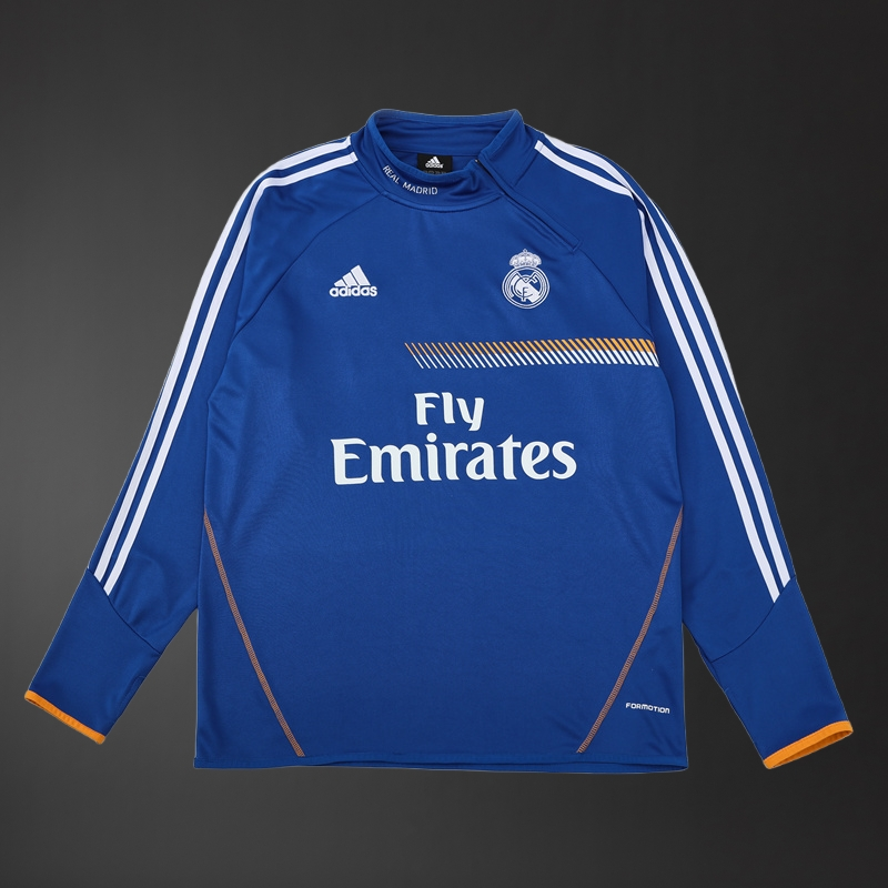Real Madrid 13/14 Adult Retro BlueTraining Tracksuits Foto 2
