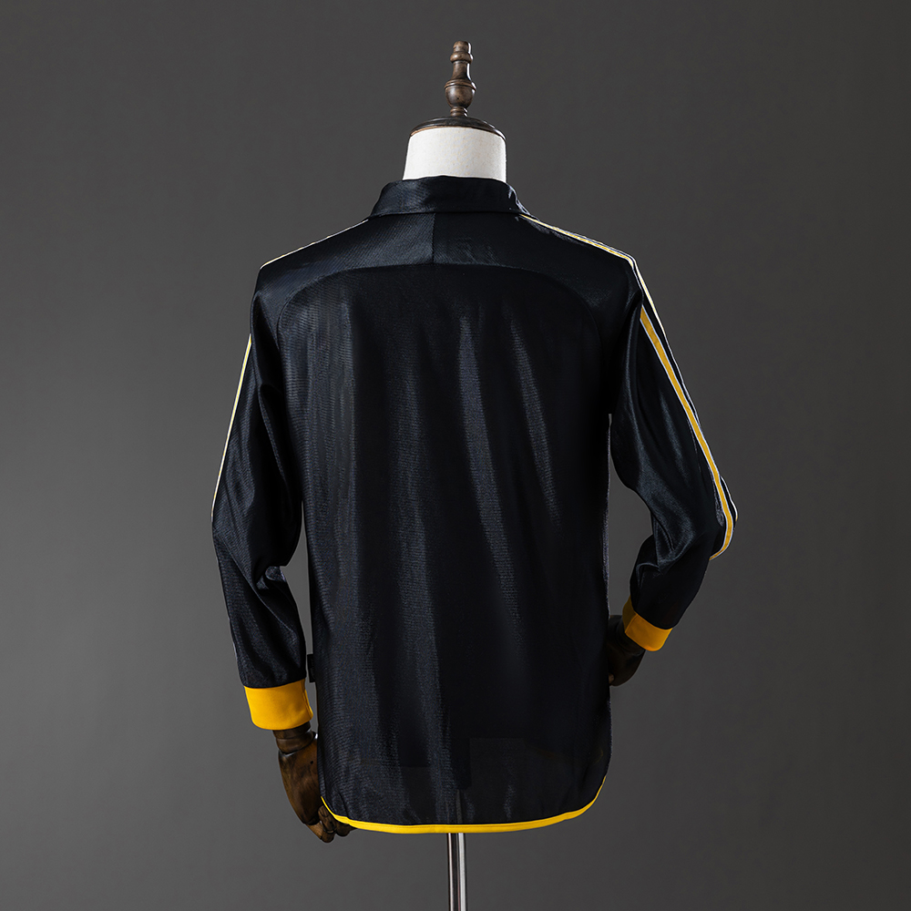 Real Madrid 99/01 Away Long Sleeve Retro Jersey Foto 2