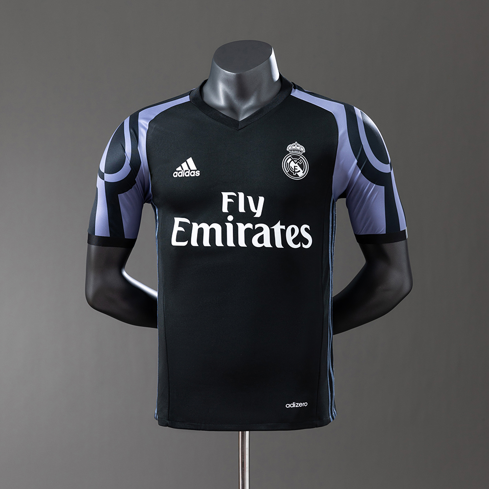 Real Madrid 16/17 Third Away Player Version Retro Jersey S-3XL