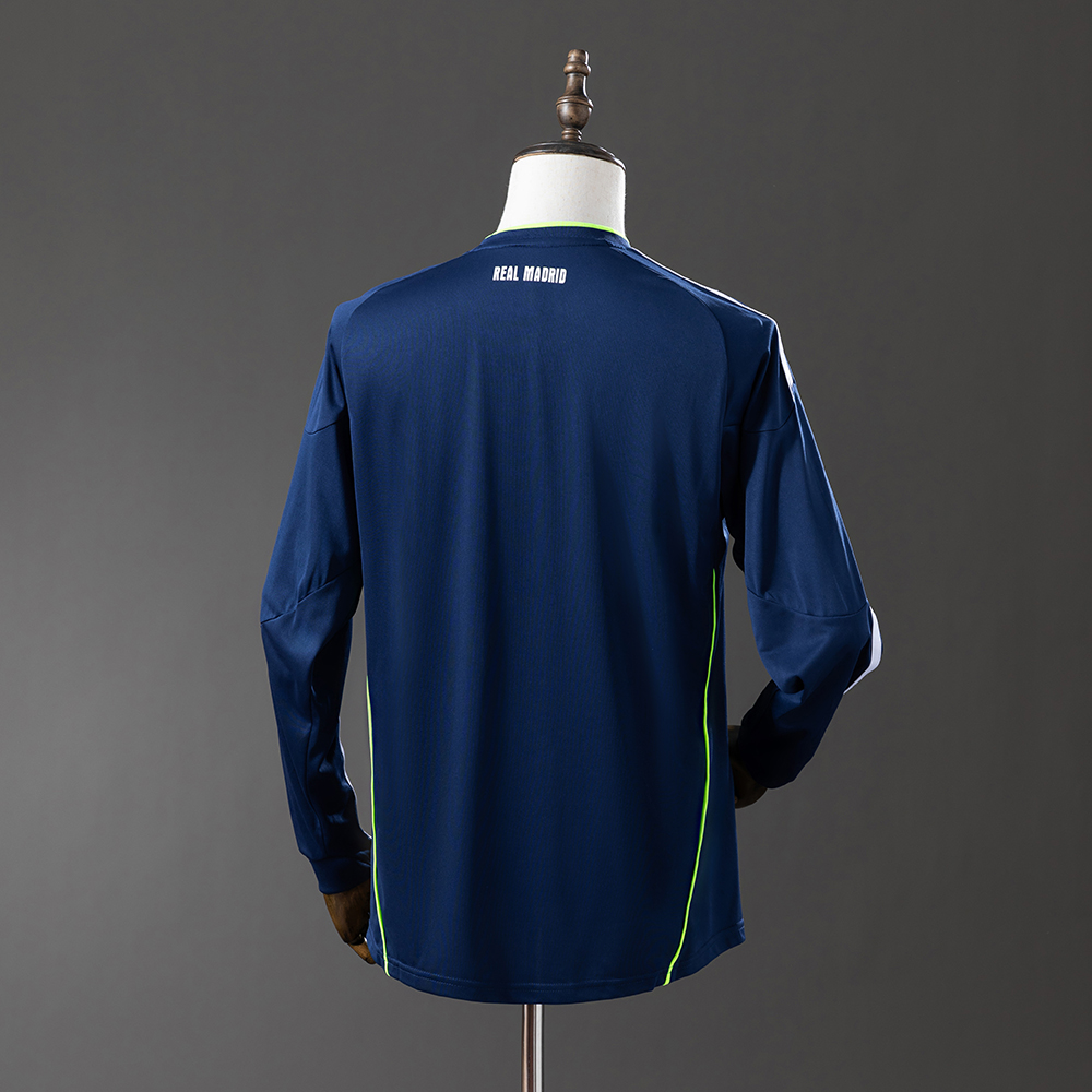 Real Madrid 10/11 Away Long Sleeve Retro Jersey Foto 2