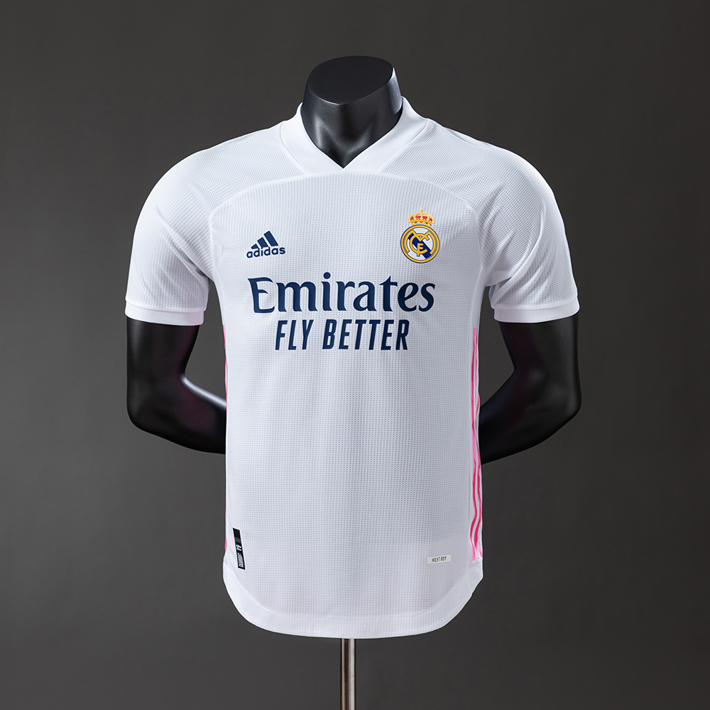 Real Madrid 20/21 Player Version Retro Home Jersey