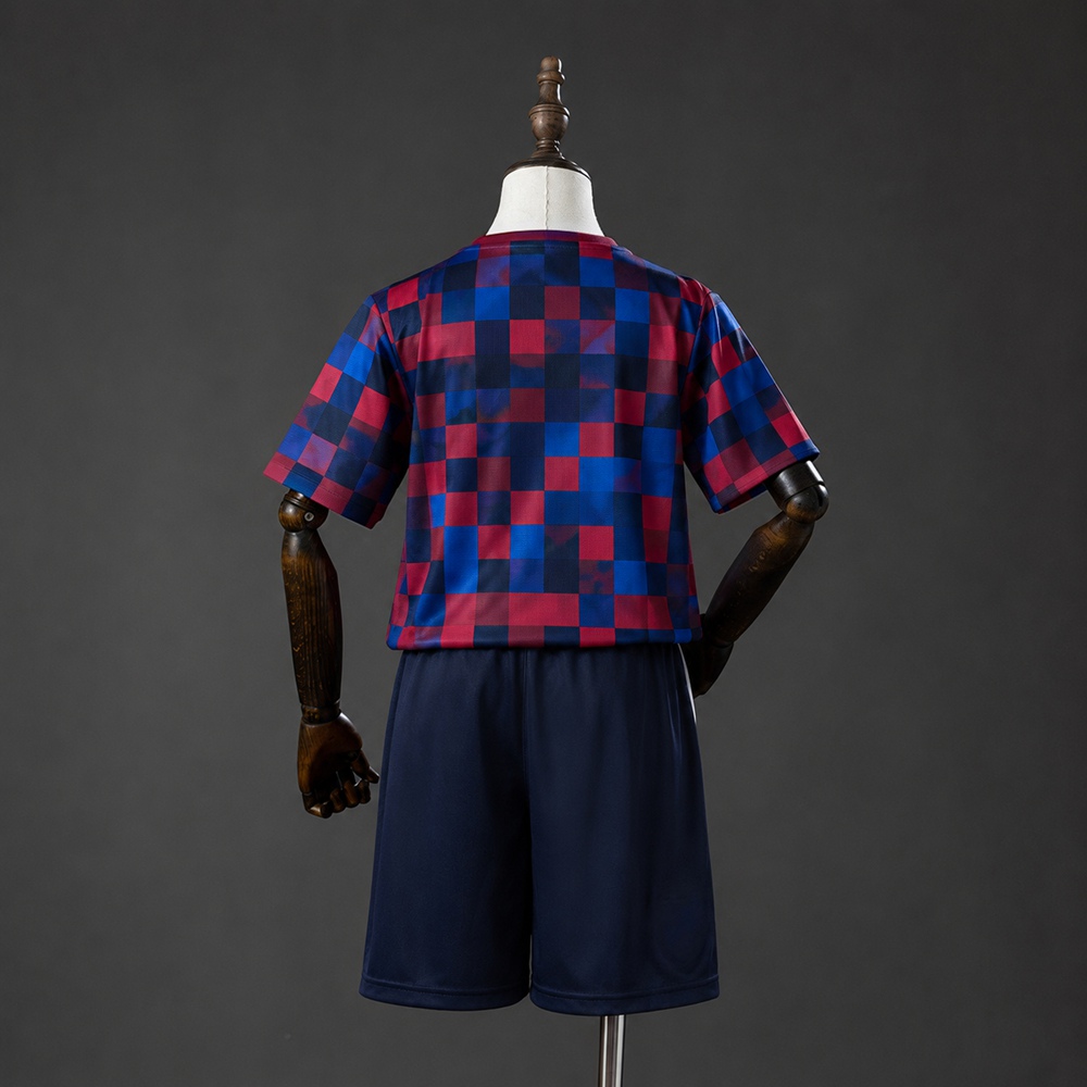 Barcelona 26/27 Pre Match Kids kit Foto 2