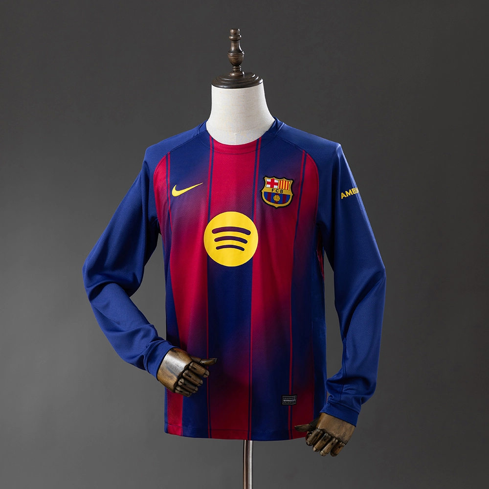 Barcelona 25/26 Home Long Sleeve Jersey