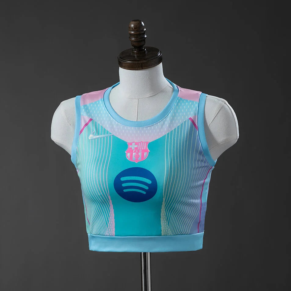 Barcelona 25/26 Women's Crop Tank Top Jersey