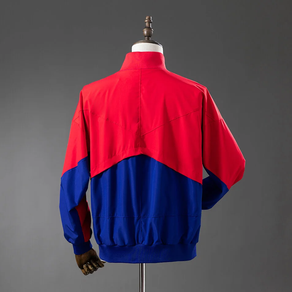 Barcelona Windbreaker Navy Blue & Orange Foto 2