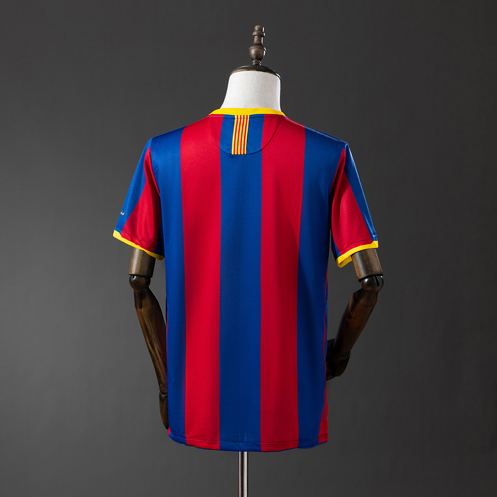 Barcelona 10/11 Home Retro Jersey Foto 2