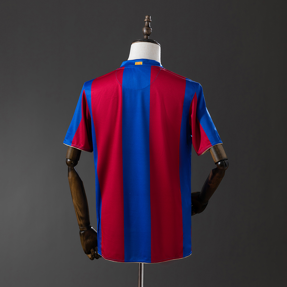 Barcelona 07/08 Home Retro Jersey Foto 2