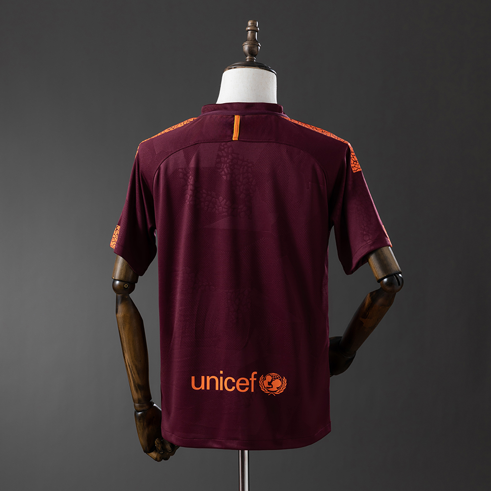 Barcelona 17/18 Second Away Retro Jersey Foto 2