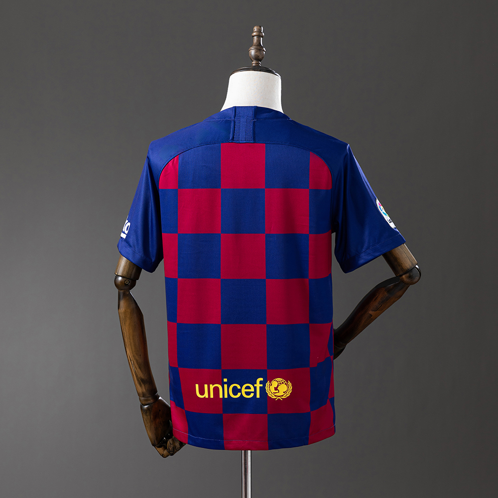 Barcelona 19/20 Home Retro Jersey Foto 2