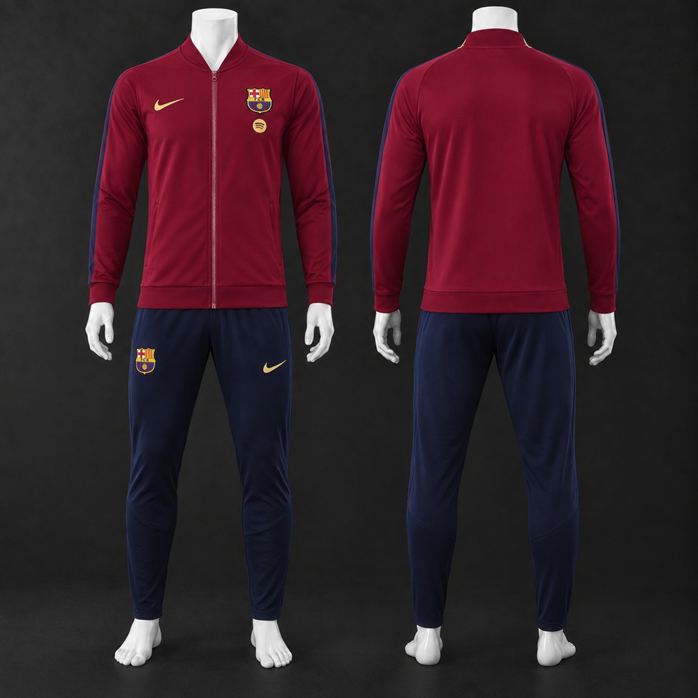 Barcelona 26/27 White Black Pink Turquoise Jacket Kit
