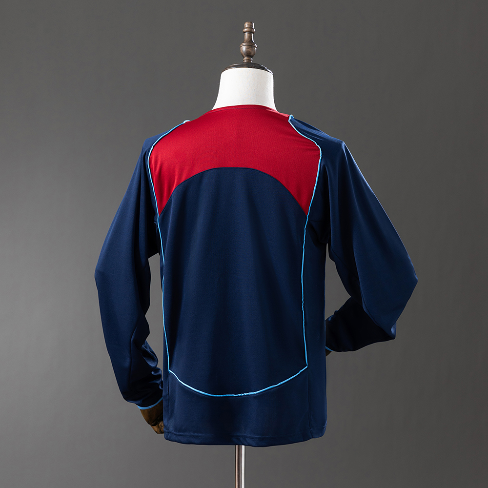 Atletico Madrid 04/05 Away Long Sleeve Retro Jersey Foto 2